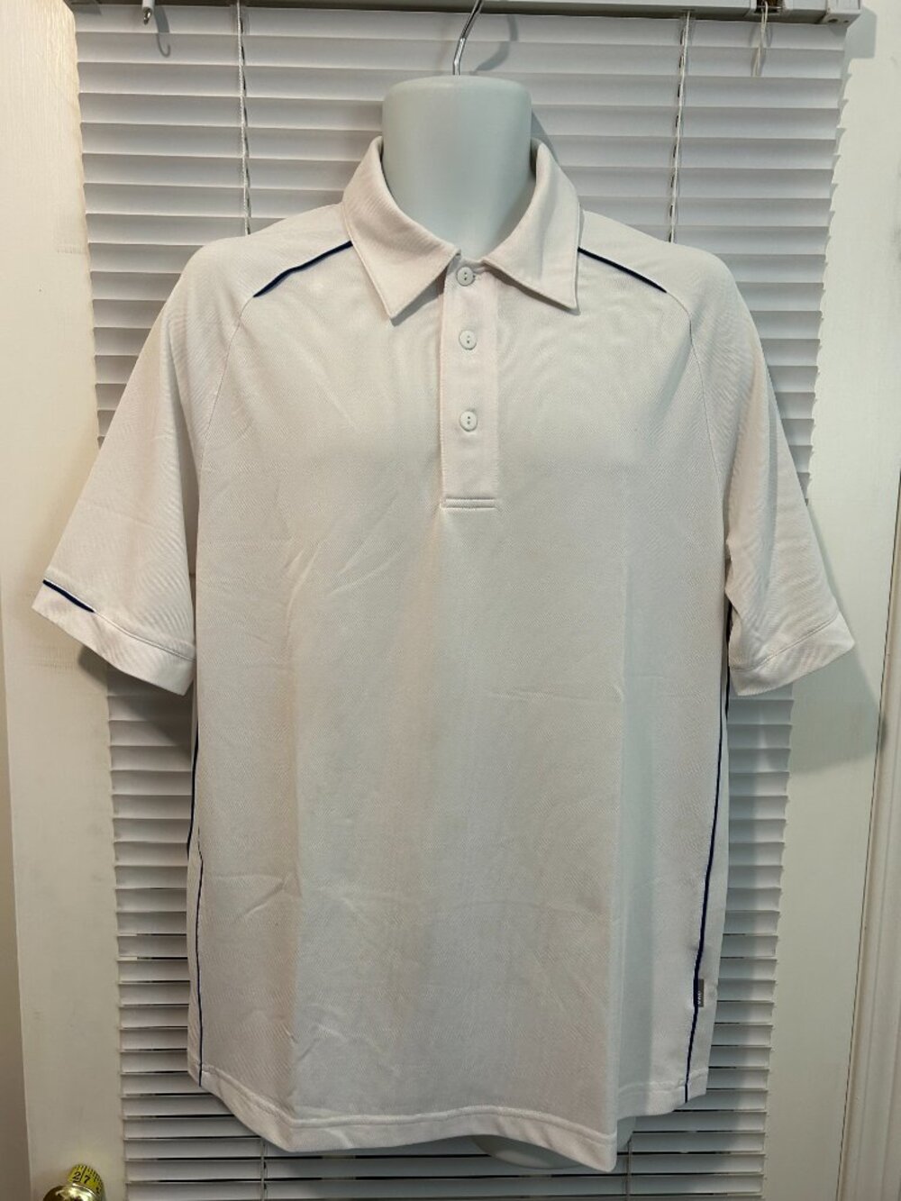 BMW golf shirt.